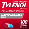 Tylenol Extra Strength Acetaminophen Rapid Release Gels;  100 ct