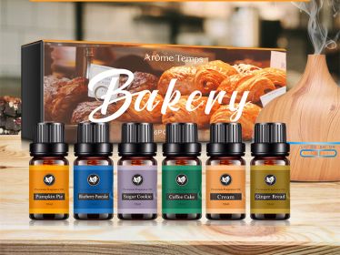 16 Theme Atmosphere Flameless Essential Oil Sets (Option: Bakery suit)