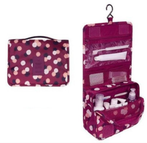 Wash storage bag (Color: Purple)