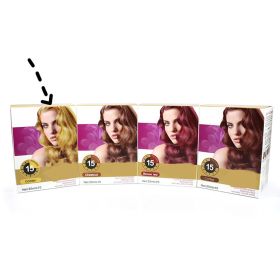 Color Agent Shampoo Convenient Plant (Option: Golden-A bag of 25ml)