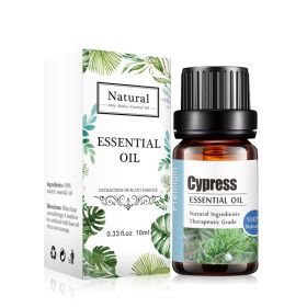 Pure Essential Oil 10ml Aroma Diffuser (Option: Cypress-10ML)